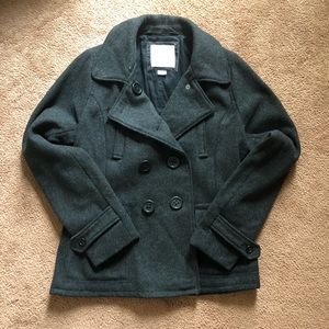 AE Black Pea Coat